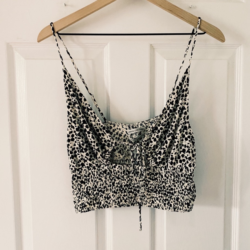 Urban Outfitters Jolie Cutout Cropped Cami